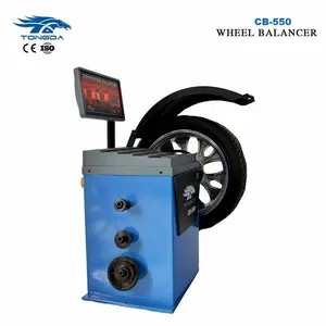 Tongda elektronische balans wiel tire balancer CB 550 met CE goedgekeurd Automotive Onderhoud balancing