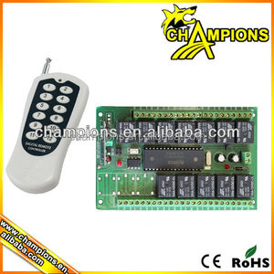 24 V DC interruptor de control remota de código aprendizaje 12ch controlador de confiar - Product Image 4