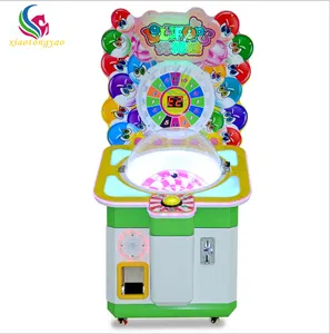 2018 precio de fábrica más popular moneda operado máquina Arcade caramelo Lollipop Premio máquina expendedora de juego
