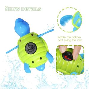 Jouets de bain pour bébé-Filet de pêche amusant pour <span class=keywords><strong>piscine</strong></span> avec <span class=keywords><strong>tortue</strong></span> en plastique et deux poissons-Super amusant pour la salle de bain et la <span class=keywords><strong>piscine</strong></span>-Fabriqué en ABS - Product Image 3