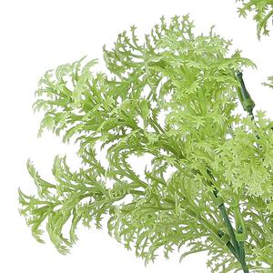 XQ-4788 رخيصة 5 فروع الفانيليا الاصطناعي العشب البلاستيك بوش ل بونساي الزخرفية - Product Image 3