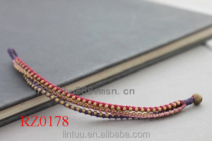 Campana de bronce cuentas múltiples capas de la armadura de apple accesorios reloj de pulsera para la señora - Product Image 3