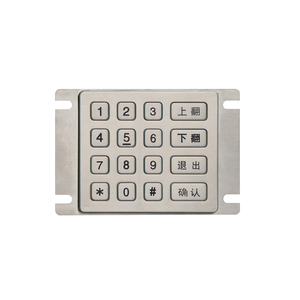 Teclas de función rugosa de metal digital, teclado para máquina ATM - Product Image 2