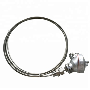Gepantserde thermische weerstand <span class=keywords><strong>Pt100</strong></span> platina-weerstand met 3-draads aansluitkabels - Product Image 3