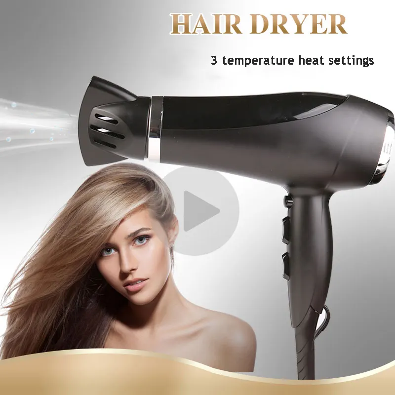 Popular secador de pelo con GE enchufe 2400 w secador de pelo peinado alemania