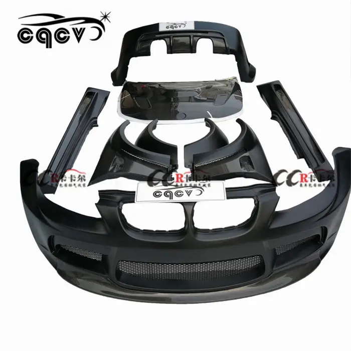 Parachoques de cuerpo ancho para bmw Serie 3, M3, E90, E92, E93, con capucha