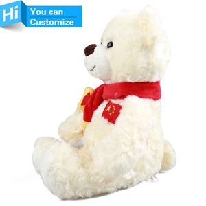 Fiber De Polyester Super Doux OEM Trucs Poupée En Peluche Ours en peluche Jouets un Coup D'oeil - Product Image 1
