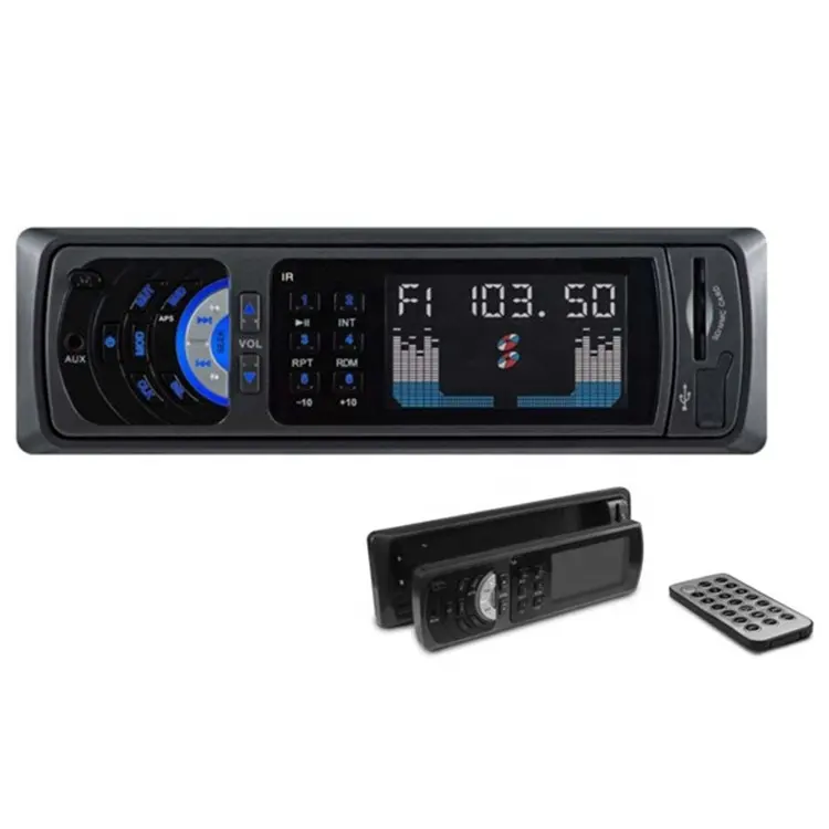 La función de control remoto inalámbrico coche mp3 jugador con modulador fm usb sd aux-en