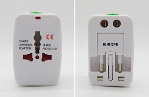 Adattatore Universale <span class=keywords><strong>Convertitore</strong></span> di Prese Elettriche Tutto in Uno per Viaggi, Adattatore di Alimentazione Elettrica per Prese US UK AU EU - Product Image 5