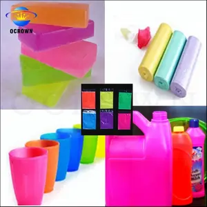 Bright Colors Neon Fluorescent Pigment Phosphor Powder for Plastics