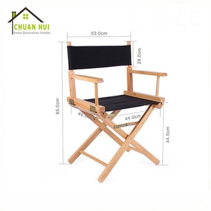 Nhiều Tùy Chọn Màu Sắc Vườn Nội Thất Bằng Gỗ Giám Đốc Ghế Với Armrest Trang Điểm Ghế - Product Image 6