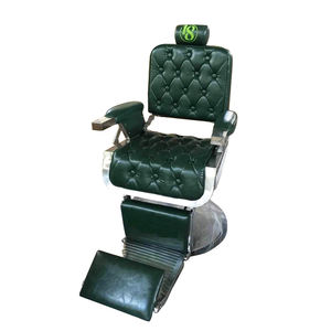 Silla de peluquero reclinable para hombre, silla de barbero con bomba hidráulica resistente, silla de barbería - Product Image 6