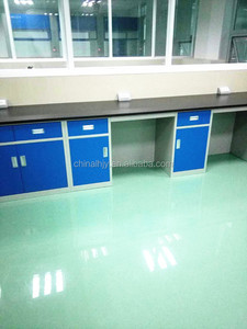 Laboratuvar mobilya tipi Laboratuar duvar tezgah/yan sehpa/yan tezgah üst cupbpard ve musluk ile - Product Image 5