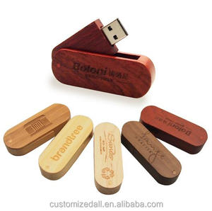 Kunci Usb Kayu 3.0 Kualitas Tinggi, Stik USB Kotak Pernikahan, Usb Flash Drive Kayu