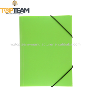 Văn phòng tập với dây thun bằng nhựa, <span class=keywords><strong>Pp</strong></span> nhiều màu sắc B5 tập đi học bằng nhựa - Product Image 3