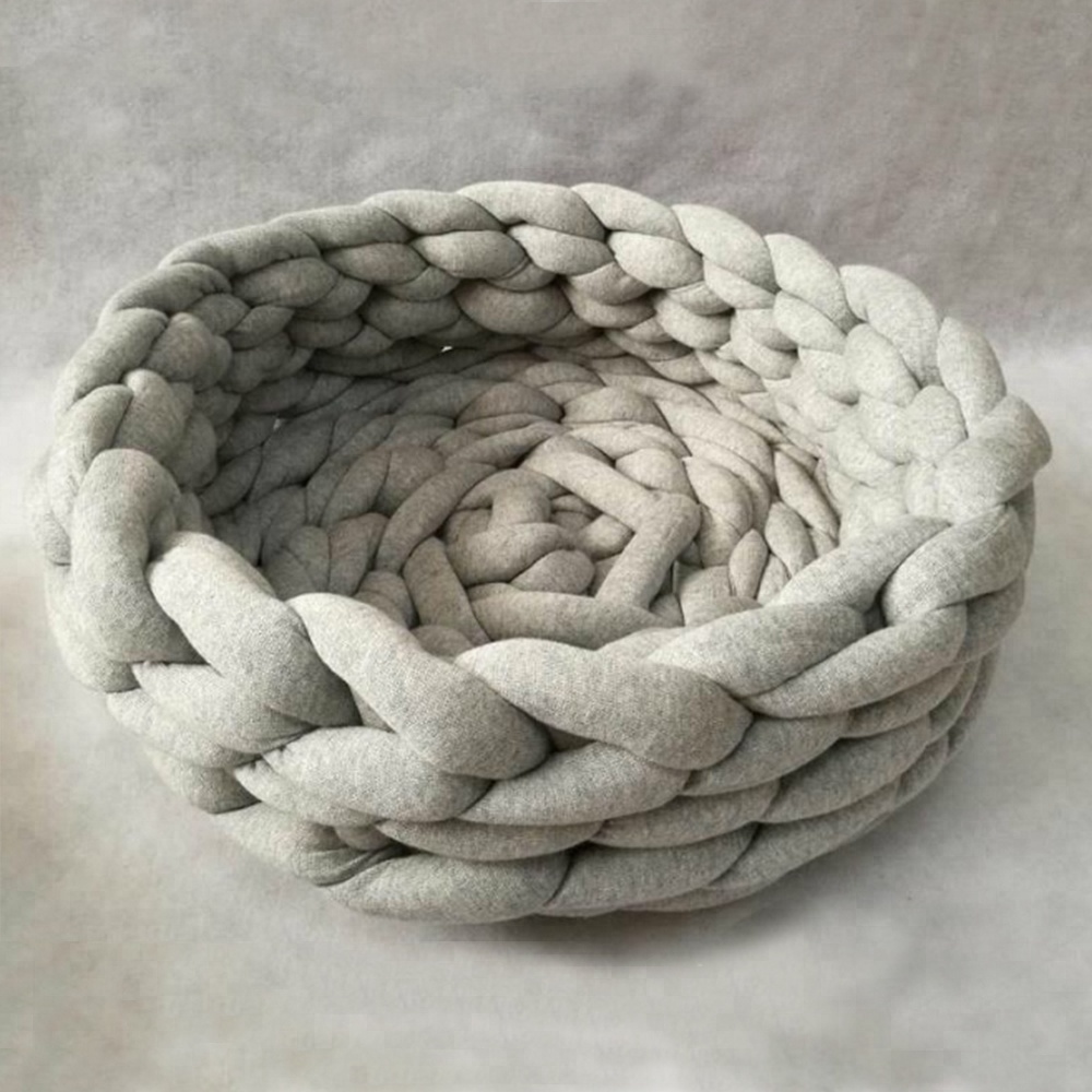 2 см, 3 см толщина грубой вязки пряжи с хлопковым наполнителем ручного вязания пряжа одеяло пряжа