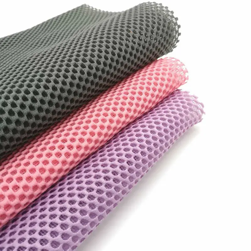 mesh fabric for bag 3d knitted air mesh fabric for sport panties or shoe upper material 3d mesh fabric