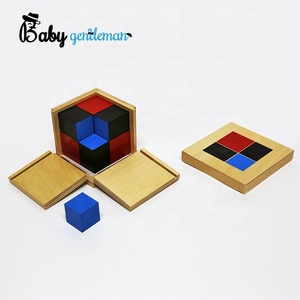Di alta qualità sussidio <span class=keywords><strong>didattico</strong></span> montessori legno sussidi cubatura <span class=keywords><strong>materiale</strong></span> per homeschool Z12015F - Product Image 5