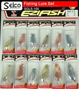 Populaire De Pêche Leurre Ensemble Calmar Pike VIB Crayon Truite Leurres D'eau Salée Traîne Lure Eau de Mer Appâts de Pêche - Product Image 6