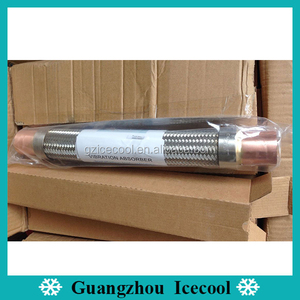 เครื่องดูดการสั่นสะเทือนไอเสียสแตนเลสปลายเชื่อมทองแดงขนาด1-5/8 "ท่อป้องกันการสั่นสะเทือนสำหรับอุปกรณ์ทำความเย็น - Product Image 2