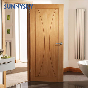 Nucleo solido <span class=keywords><strong>a</strong></span> <span class=keywords><strong>due</strong></span> vie altalena sostituire scorrevole battente patio <span class=keywords><strong>porta</strong></span> di legno con luci di posizione - Product Image 2