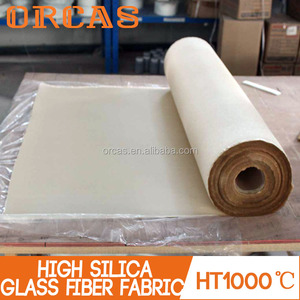Trọng Lượng Nhẹ Vật Liệu <span class=keywords><strong>C</strong></span>ách Nhiệt Vải Sợi Thủy Tinh Silica Cao - Product Image 2