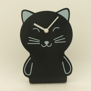 <span class=keywords><strong>Orologio</strong></span> <span class=keywords><strong>da</strong></span> <span class=keywords><strong>Parete</strong></span> in Legno a Forma di <span class=keywords><strong>Gatto</strong></span> con Coda Sventolante - Product Image 2