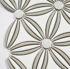 Subei hiện đại gạch Ceramic dễ thương Chậu hoa cho phòng tắm Bar ban công trang trí hồ bơi cho khách sạn biệt thự Nội Thất Tường - Product Image 2