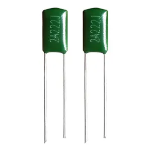 2.2nF 0,0022 uF 5% 222j 100V конденсатор из полиэстера 2A222 2A222J