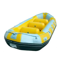 Bateau gonflable en PVC à fond renforcé, bateau gonflable, navigation, plage, rivière, lac, plage