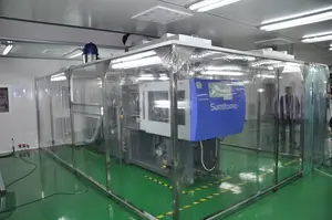 OEM Class 100 Portable Modular Hospital Clean Room Container With ISO 5 ISO 7 Clean Booth Dust Free Room Mobile Repair