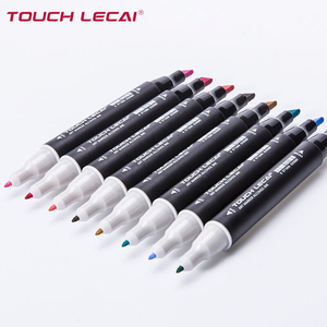 Marcadores de Doble Punta de Alta Calidad al por Mayor de Fabricante de Guangdong, Logotipo Personalizado, Ancho de Escritura de 6 mm para Pintar en Papel - Product Image 5
