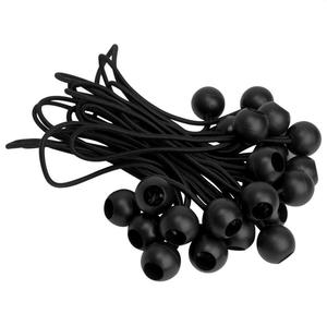 Cuerda elástica de látex de 5mm de alta resistencia, lazo de cuerda con Bolas de plástico para toldos, lonas - Product Image 1