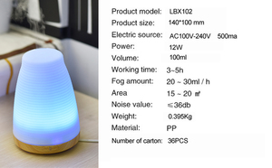 2018 thiết kế mới của gốm siêu âm <span class=keywords><strong>aromister</strong></span> Hương Liệu Tinh Dầu <span class=keywords><strong>Diffuser</strong></span> - Product Image 6