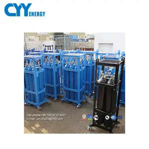 Gas Cylinder Bundle for Oxygen Argon Nitrogen Gas Cylinder DNV Rack