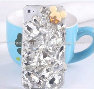 <span class=keywords><strong>2012</strong></span> nouvelle conception de luxe <span class=keywords><strong>cristal</strong></span> grande bling diamant hard case pour iPhone4 4S - Product Image 1