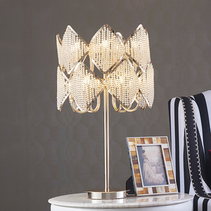 <span class=keywords><strong>Simig</strong></span> lighting cristal <span class=keywords><strong>lampe</strong></span> de Table grand modèle chambre doré luxe perle <span class=keywords><strong>lampe</strong></span> de chevet décorative - Product Image 1