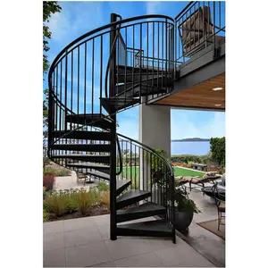 Уличная подержанная спиральная лестница, цена/Современная сборная спиральная лестница
