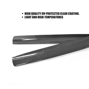 In Fibra di carbonio Side Gonna per <span class=keywords><strong>Volkswagen</strong></span> <span class=keywords><strong>Scirocco</strong></span> R GTS 09-16 - Product Image 3