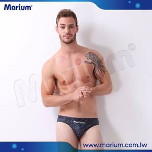 Maillot de bain de course pour hommes, design cool, coupe ajustée, Alphabet Cool Desgin Fit, 2016 - Product Image 2