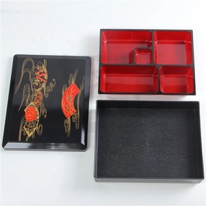 Vente en gros de boîtes à bento de sushi japonaises de luxe pour restaurant et cave à vin Conteneur à lunch de qualité alimentaire - Product Image 4