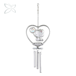 Tinh thể mạ kim loại sắt <span class=keywords><strong>Hello</strong></span> Kitty trang trí nội thất ROSALINE tinh thể cắt rực rỡ treo chuông gió nhật Bản Valentine - Product Image 5