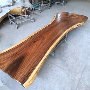 Vendita calda di Legno di Noce Nera Lastra Top Per tavolo Da Pranzo un mangiatoia - Product Image 2