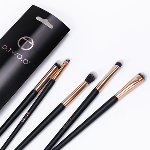 O.TWO.O 5 unids pinceles de maquillaje juego natural cepillos de sombra de ojos maquillaje - Product Image 1