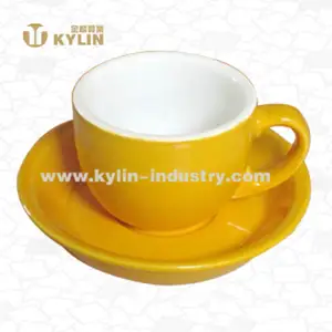 Chinese suppliers promote new style coffee cup saucer