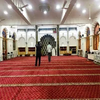 Belgium Axminster Exhibition Shaggy Mosque Red Carpet And Rug Floor Designカーペット