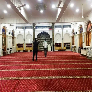 Belgien Axm inster Ausstellung Shaggy Mosque Roter Teppich und Teppich Boden Design Teppich