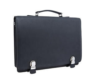Fournisseur Chine haute classe d'affaires pu en cuir noir couleur porte-documents hommes <span class=keywords><strong>ordinateur</strong></span> portable de <span class=keywords><strong>serviette</strong></span> - Product Image 2