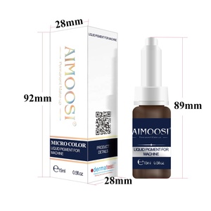 AIMOOSI micro pigmento orgánico para microblading color evolución permanente <span class=keywords><strong>maquillaje</strong></span> ceja pigmento - Product Image 2