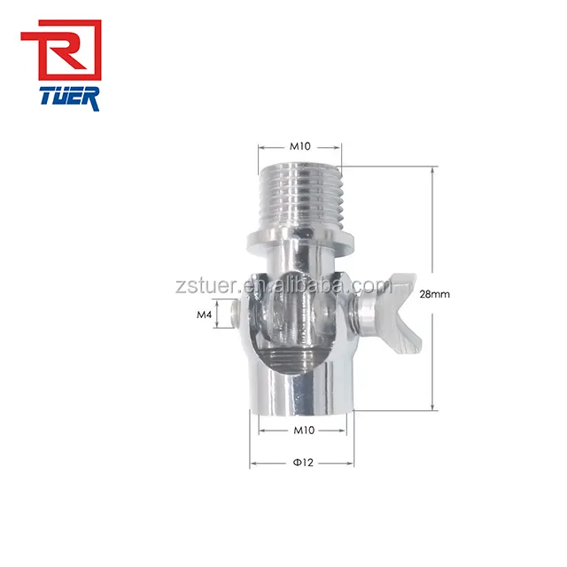 Sambungan Putar Tembaga Fitting Lampu Pencahayaan untuk Lampu Panel LED